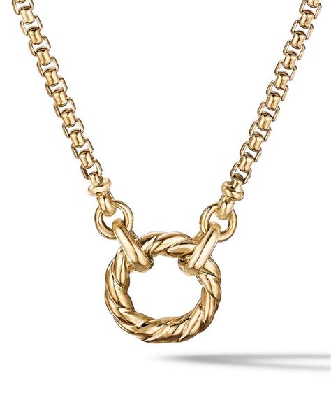 Celebrity Fashion-Forward Inspiration: David Yurman's Amulet Vehicle Box Chain Necklace